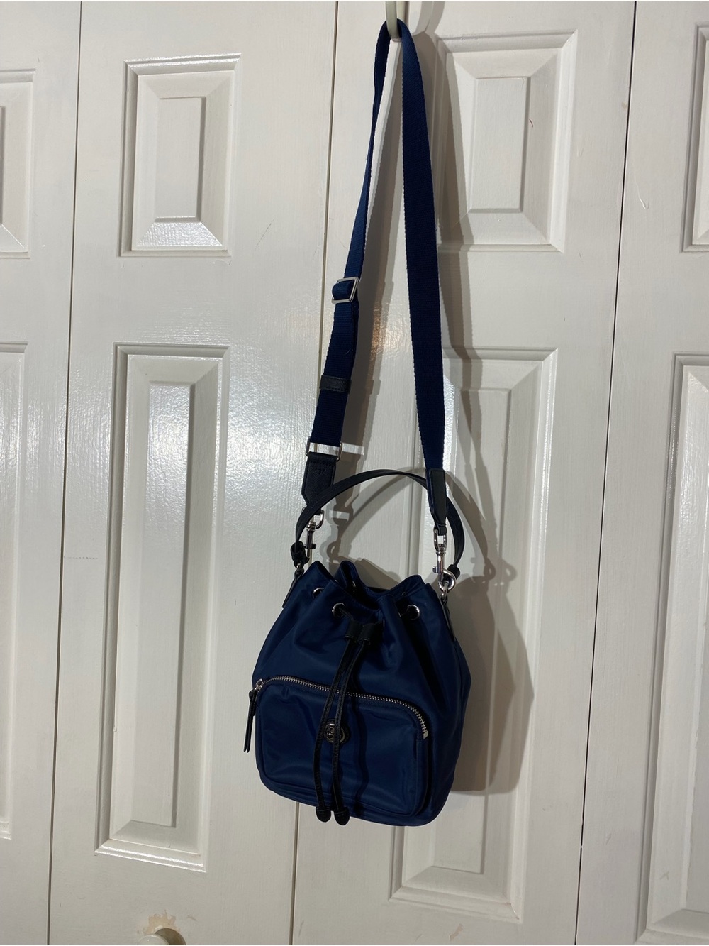 Tory Burch Women's Virginia Nylon Bucket Bag